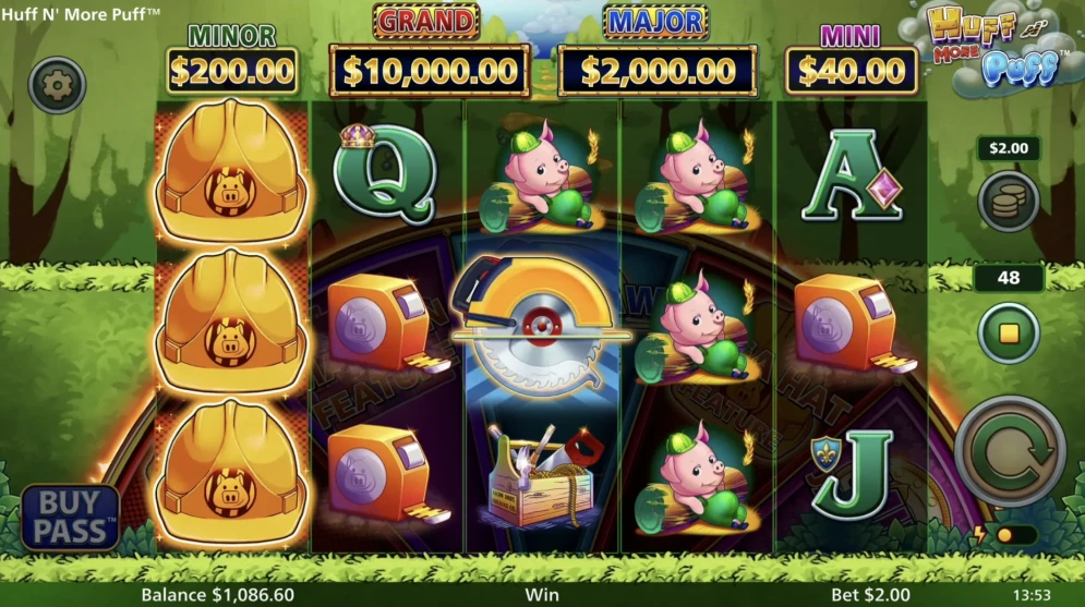Huff N' More Puff Slot