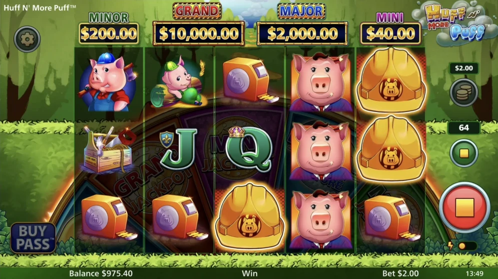 Huff N' More Puff Slot